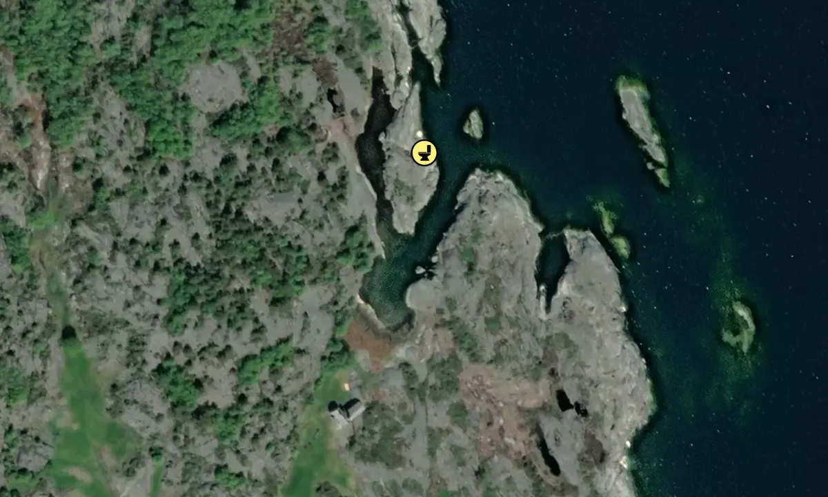 Satelite image of Jaktstugeviken