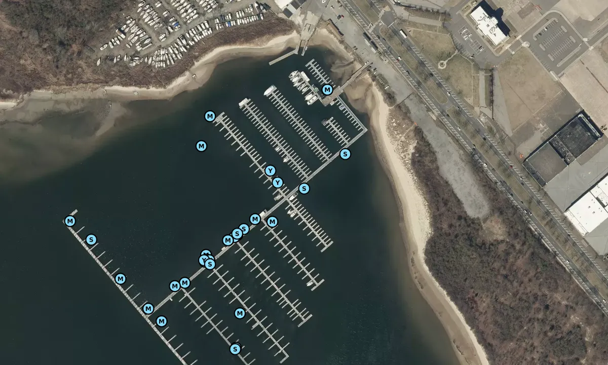 Satelite image of Jamaica Bay Pump Out Boat