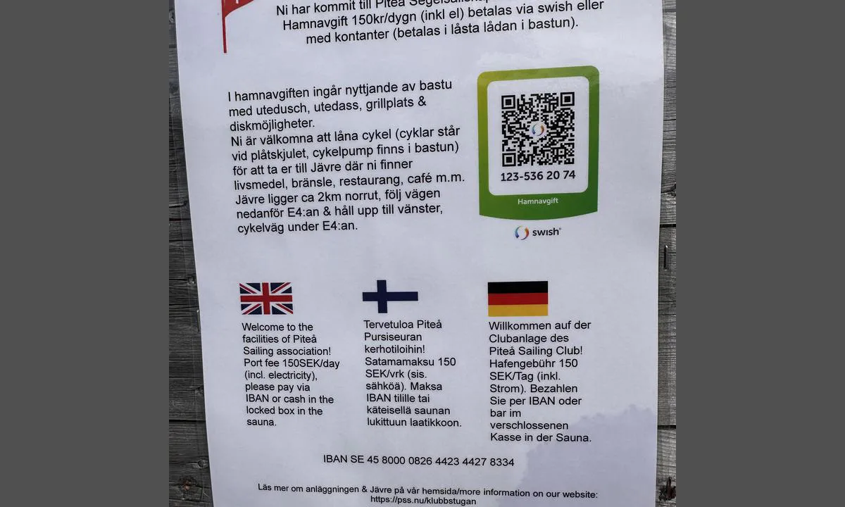 Jävre-Sandholmen Piteå Segelsällskap: {"base": "en", "no": "Betalingsinformasjon", "se": "Betalningsinformation", "en": "Payment Information", "da": "Betalingsinformation", "fr": "Informations de paiement", "de": "Zahlungsinformationen", "es": "Informaci\u00f3n de pago", "it": "Informazioni sui Pagamenti", "pt": "Informa\u00e7\u00f5es de Pagamento", "nl": "Betalingsinformatie", "pl": "Informacje o p\u0142atno\u015bciach", "uk": "\u0406\u043d\u0444\u043e\u0440\u043c\u0430\u0446\u0456\u044f \u043f\u0440\u043e \u043e\u043f\u043b\u0430\u0442\u0443", "ro": "Informa\u021bii de plat\u0103", "tr": "\u00d6deme Bilgileri", "el": "\u03a0\u03bb\u03b7\u03c1\u03bf\u03c6\u03bf\u03c1\u03af\u03b5\u03c2 \u03a0\u03bb\u03b7\u03c1\u03c9\u03bc\u03ae\u03c2", "cs": "Informace o platb\u011b", "hu": "Fizet\u00e9si inform\u00e1ci\u00f3k", "fi": "Maksutiedot", "bg": "\u0418\u043d\u0444\u043e\u0440\u043c\u0430\u0446\u0438\u044f \u0437\u0430 \u043f\u043b\u0430\u0449\u0430\u043d\u0435", "sr": "Informacije o Pla\u0107anju", "et": "Makseinformatsioon", "lv": "Maks\u0101jumu inform\u0101cija", "lt": "Mok\u0117jimo informacija"}