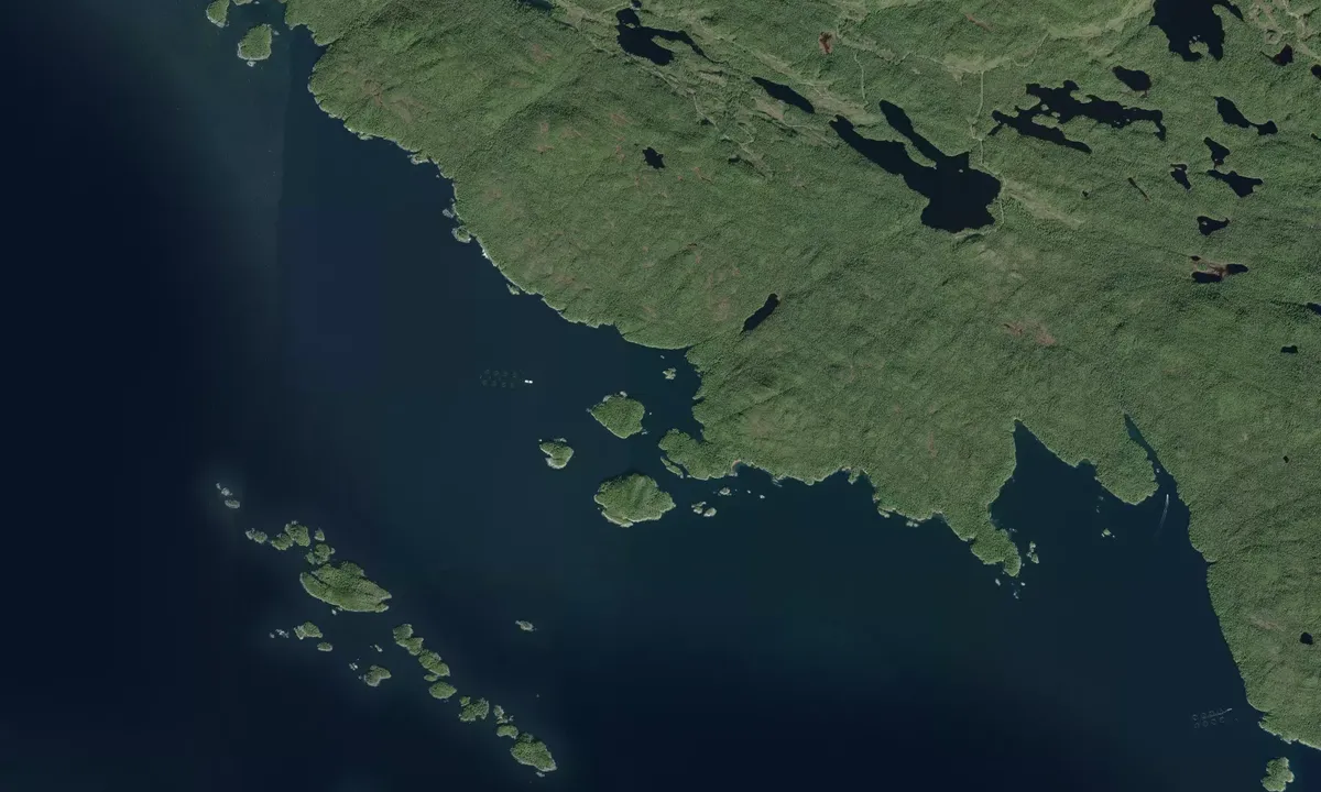 Flyfoto av Jeanette Islands