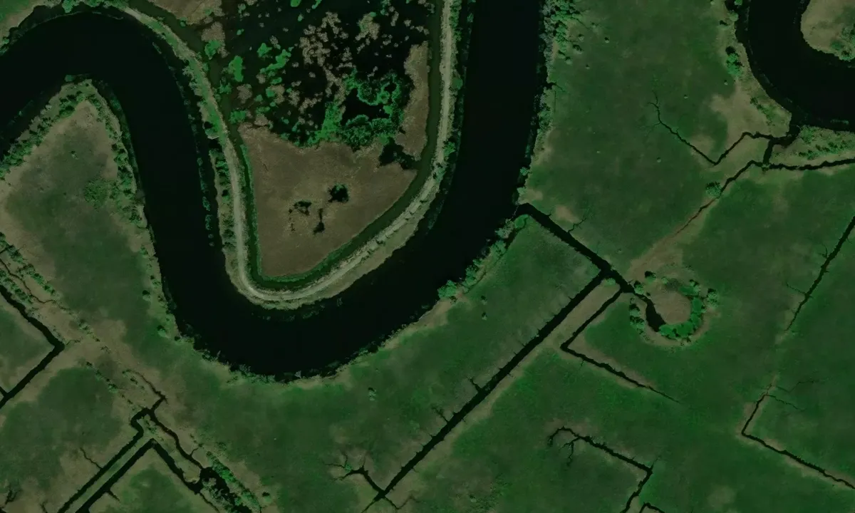 Satelite image of Jericho Creek - 2