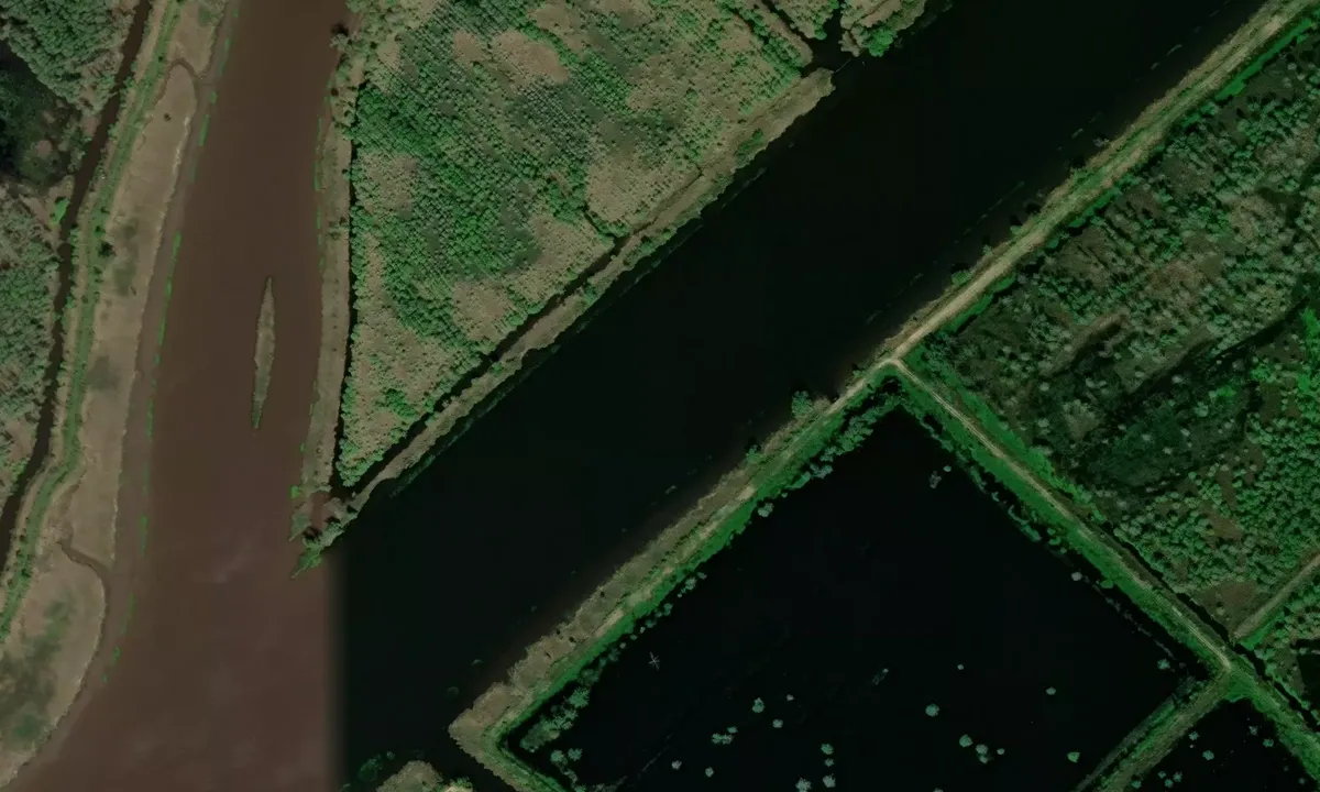 Satelite image of Jericho Creek - 4