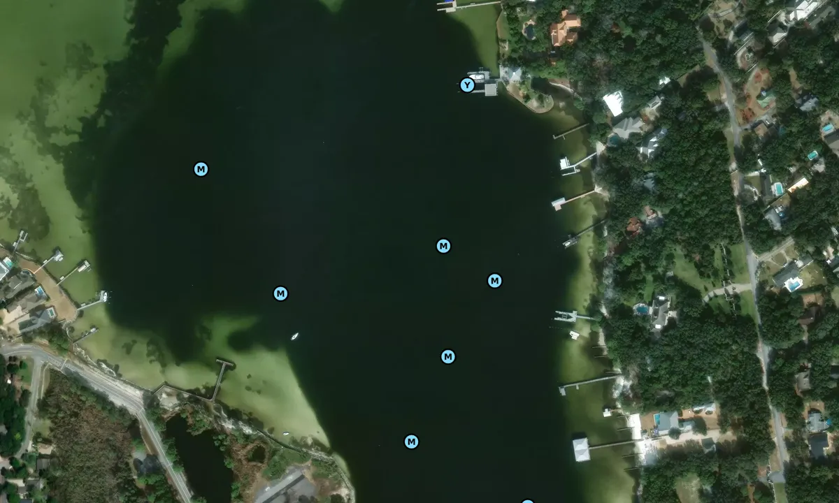 Satelite image of Joe's Bayou - 1