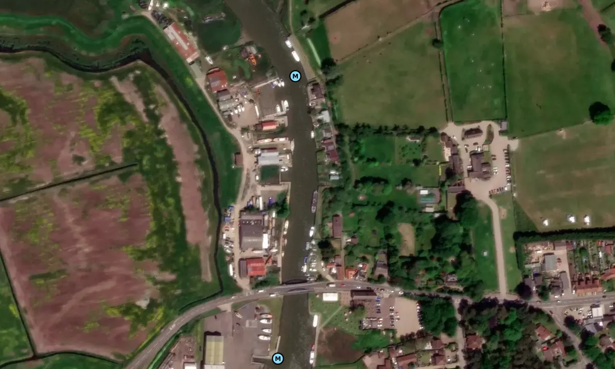 Satelite image of Johnsons Yacht Station