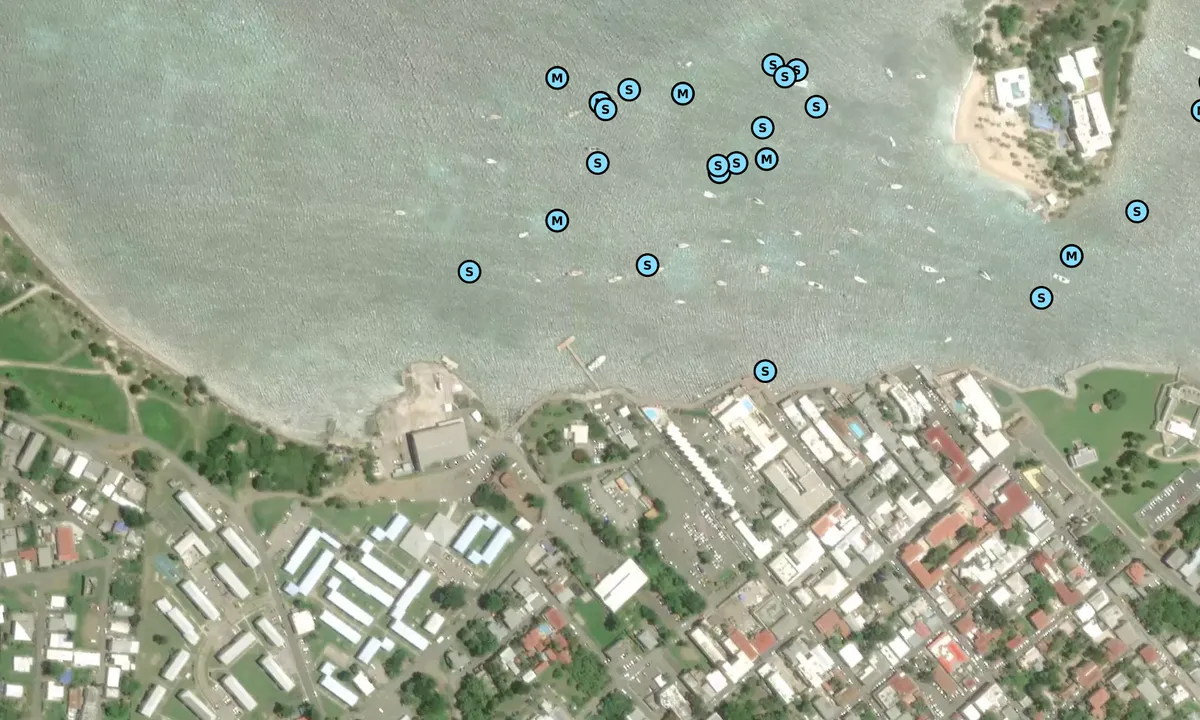 Satelite image of Jones Maritime Marina