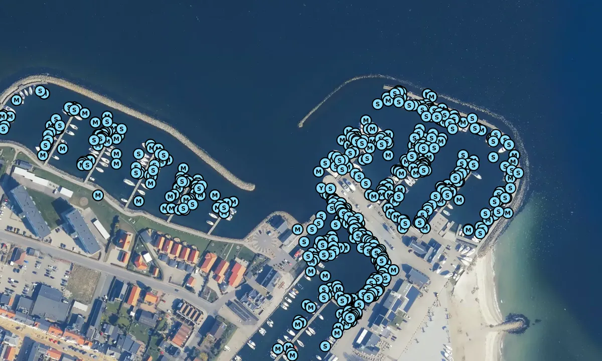 Satelite image of Juelsminde Havn og Marina