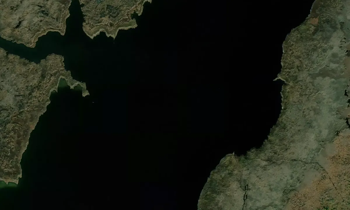 Satelite image of Juniper Bay