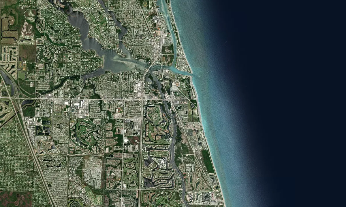 Flyfoto av Jupiter Yacht Club Marina - Palm Beach