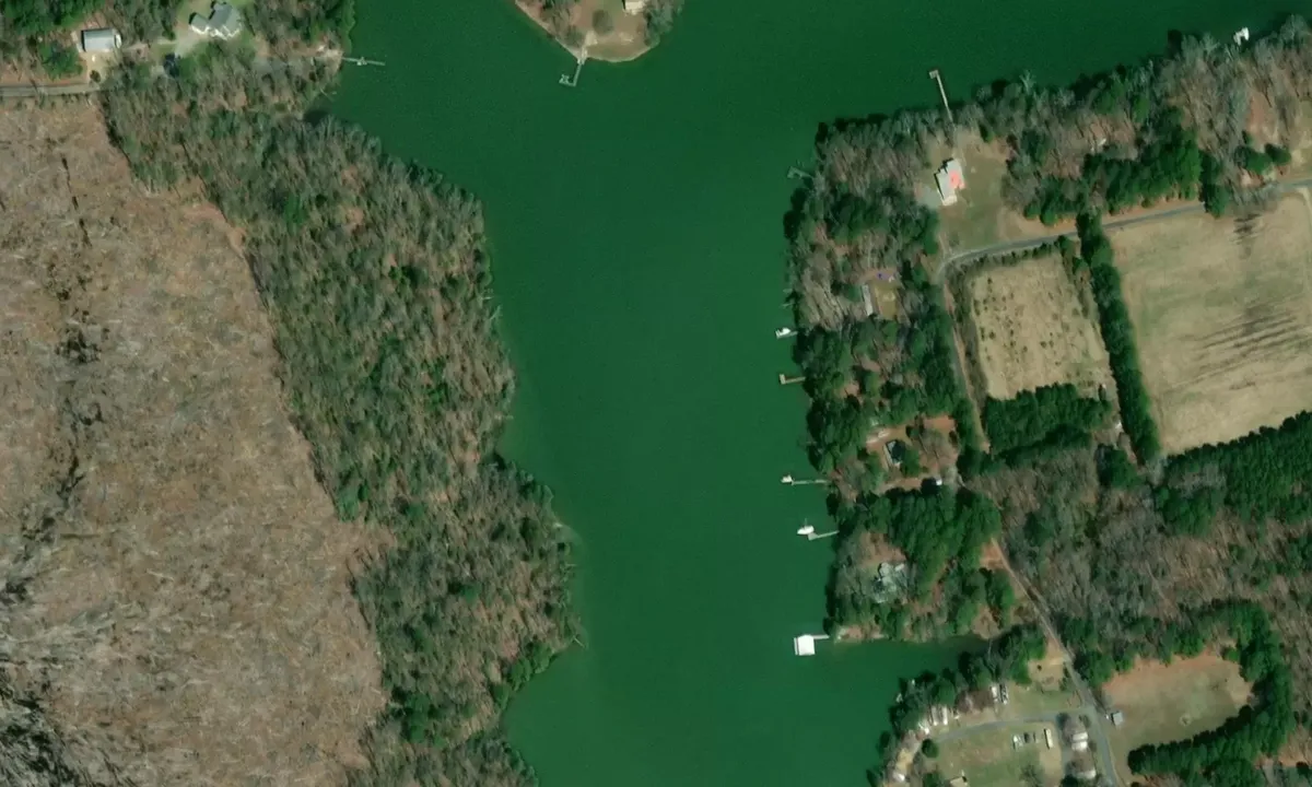 Satelite image of Jutland Creek - 2