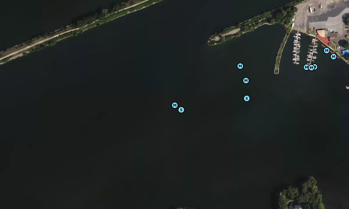 Satelite image of Kahnawake Inner