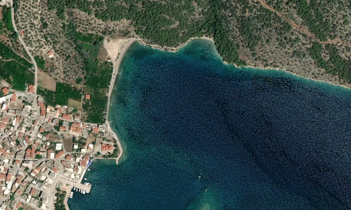 Flyfoto av Kalamaki Beach