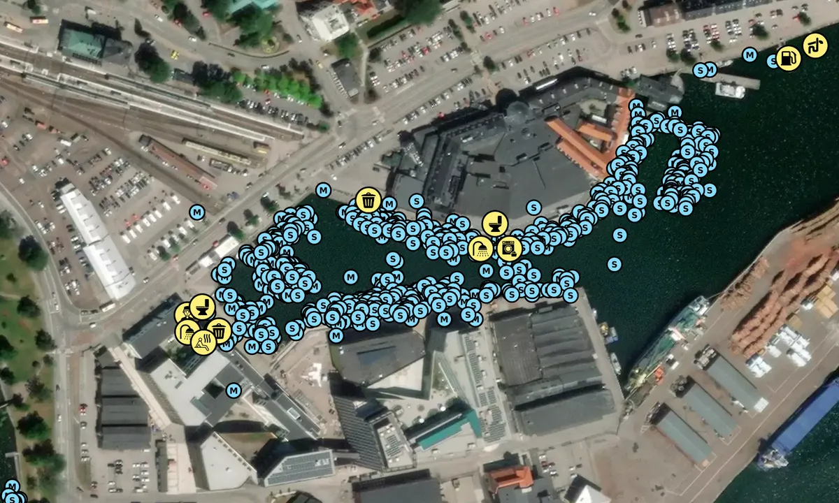 Satelite image of Kalmar