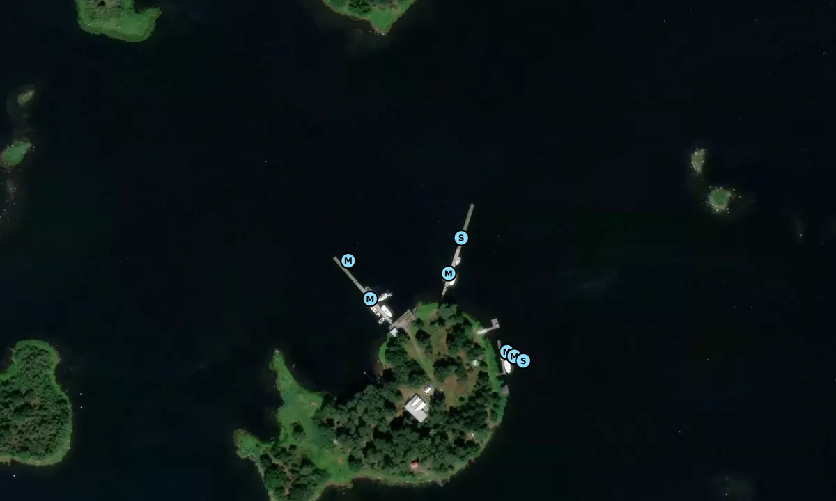 Satelite image of Kalmar - Klubbholmen