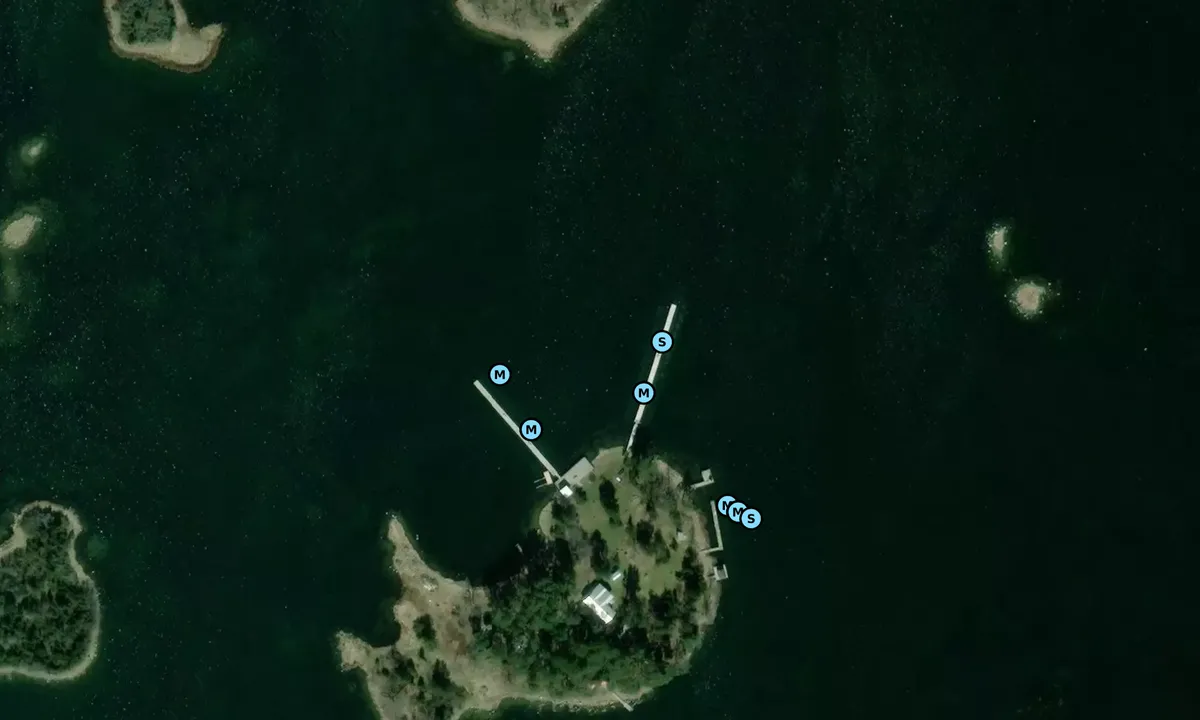 Satelite image of Kalmar - Klubbholmen