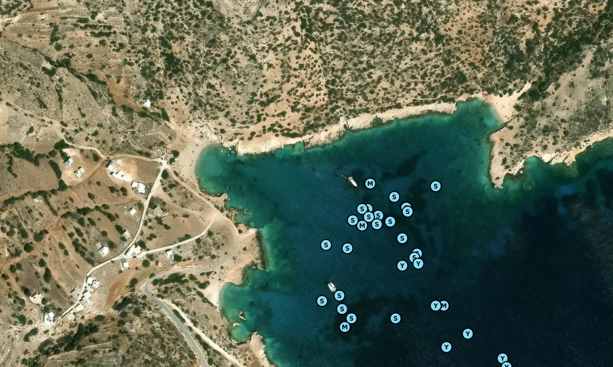 Satelite image of Kalotaritissa Bay