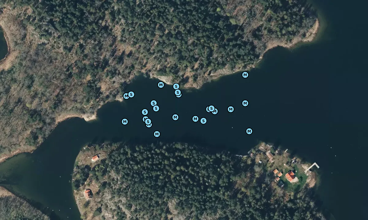 Satelite image of Kalvholmen - Lilla Betsön