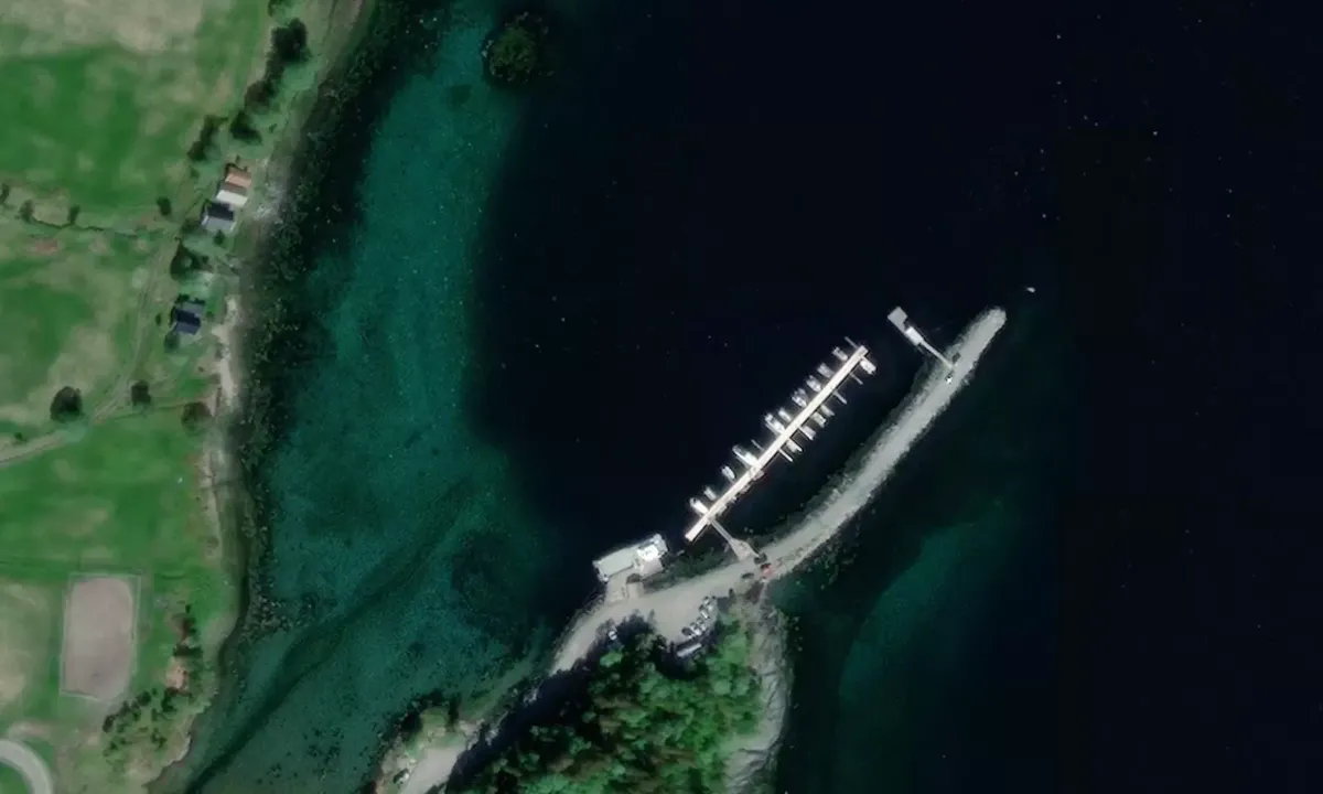 Satelite image of Kalvika Marina - Bindalseidet