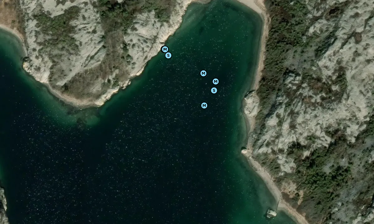 Satelite image of Kalvön - Fjällbacka skärgård