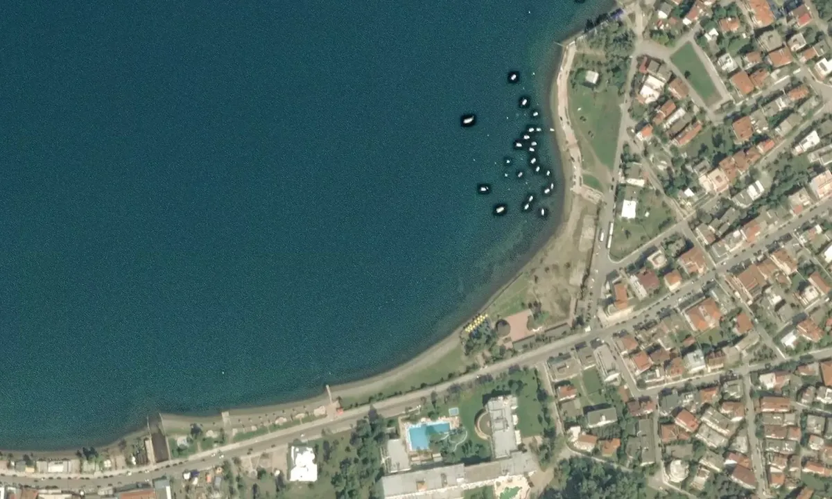 Satelite image of Kamena Vouria
