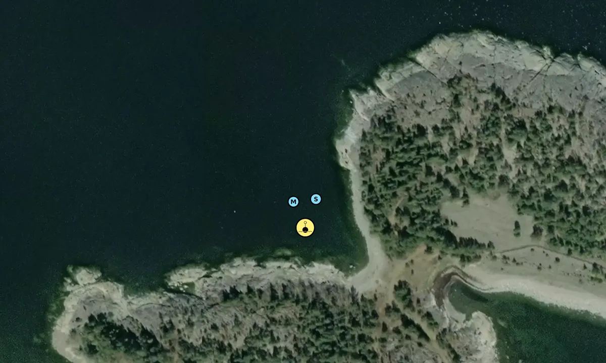 Satelite image of Kammarskär Åstön - SXK Bottenhav bouy