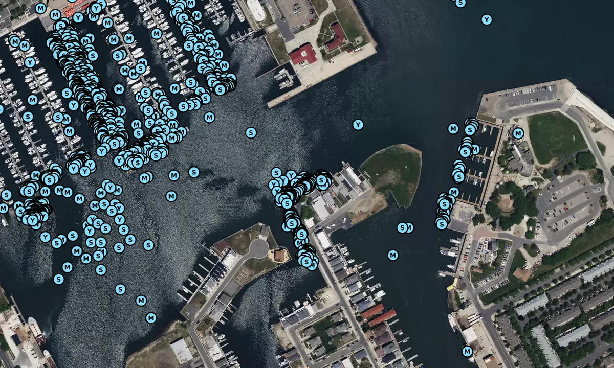 Satelite image of Kammerman's Marina