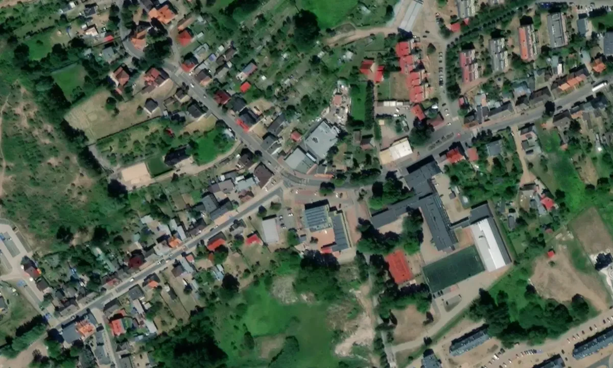 Satelite image of Kanal Mlynski