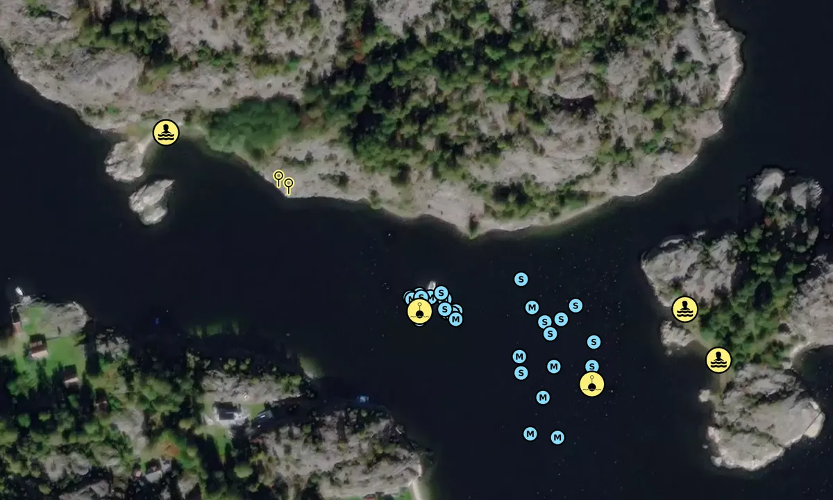 Satelite image of Karholmen - Nistingen - SXK Västkust bouy