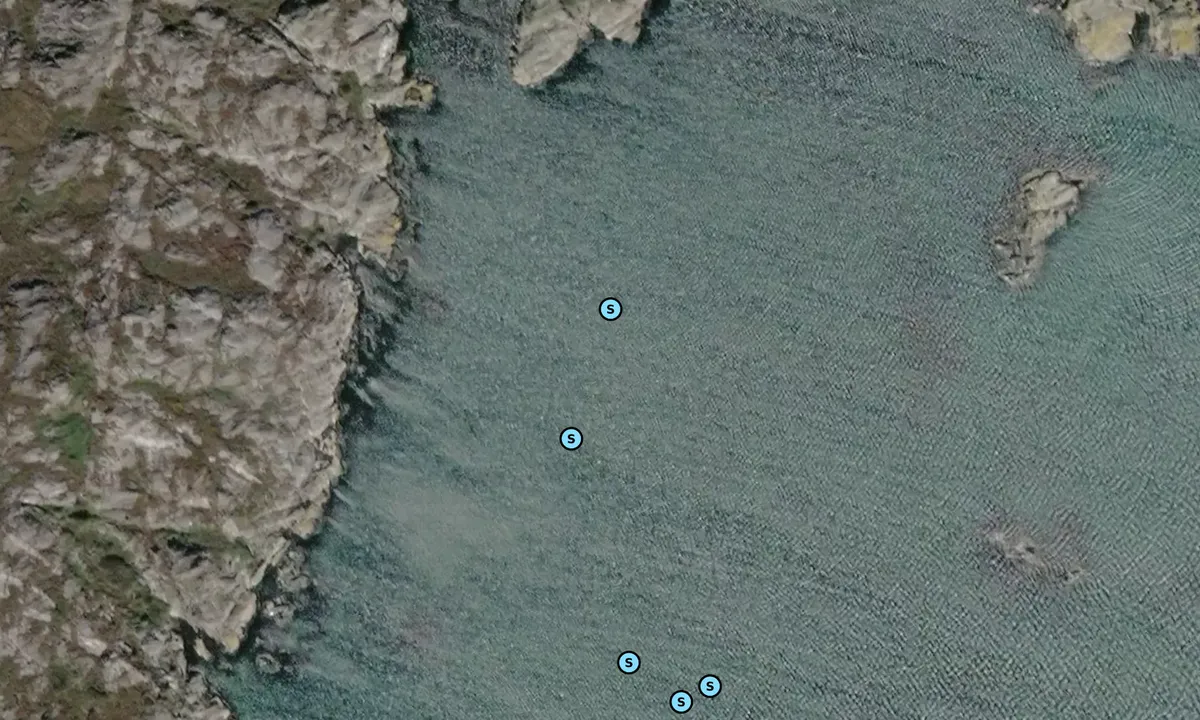Satelite image of Käringön anchorage