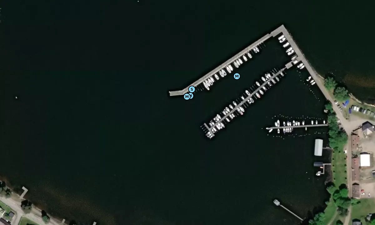 Satelite image of Karlsborg - Stenbryggan