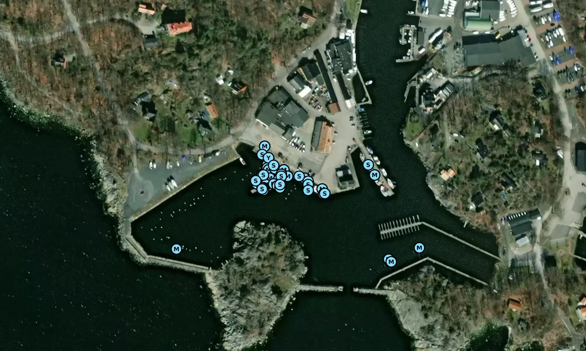 Satelite image of Karlshamn - Vägga fiskhamn