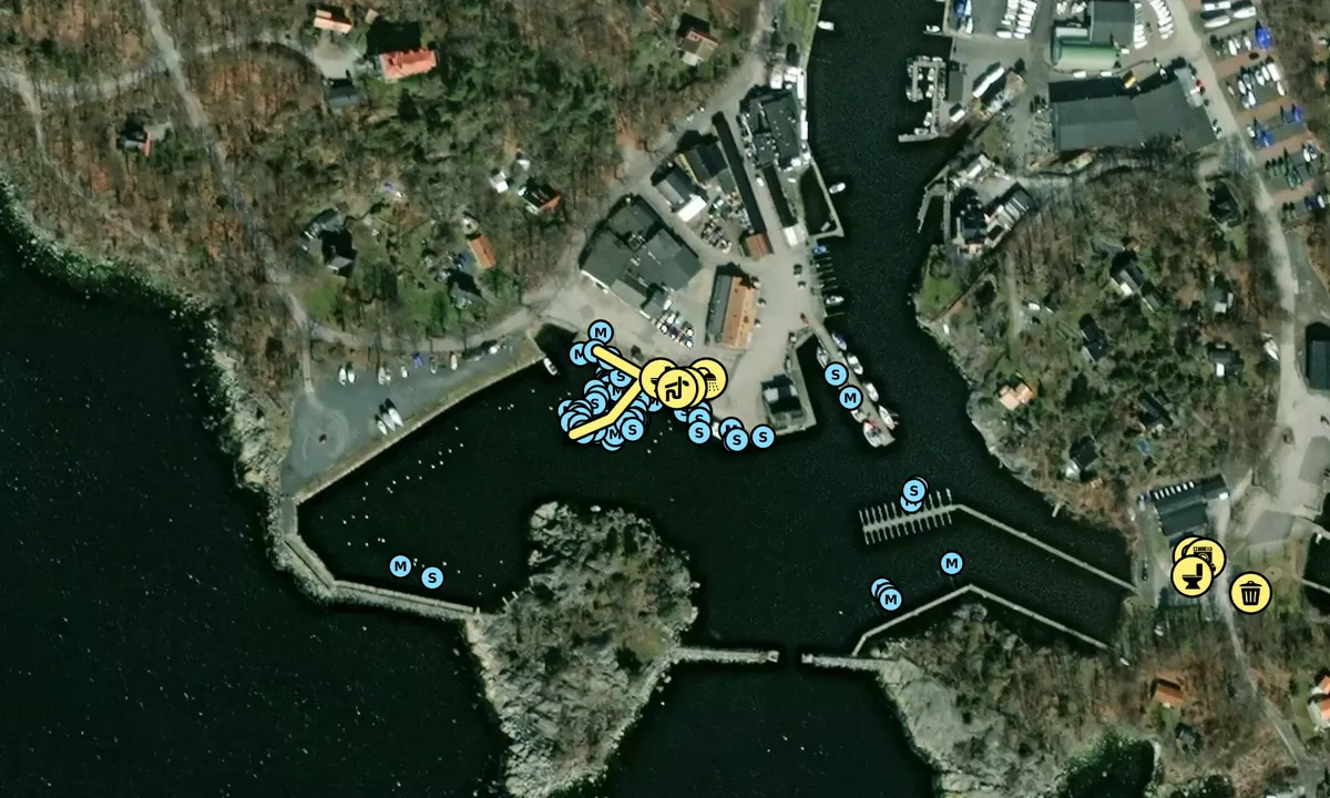 Satelite image of Karlshamn - Vägga fiskhamn