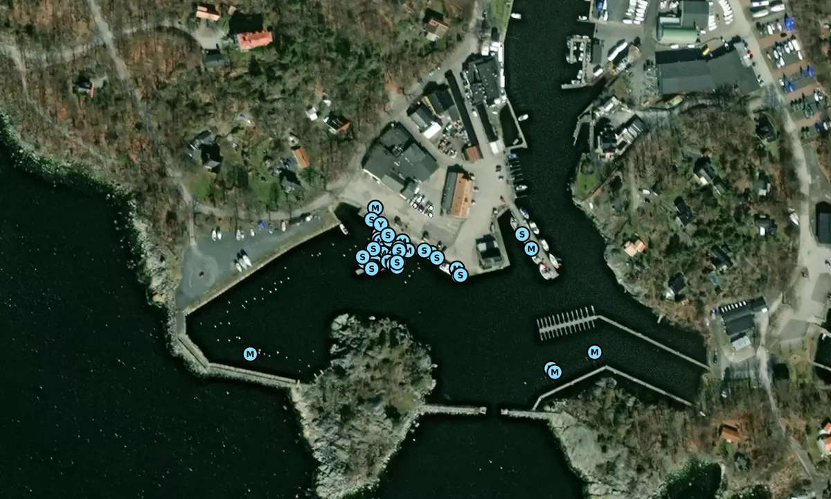 Satelite image of Karlshamn - Vägga fiskhamn