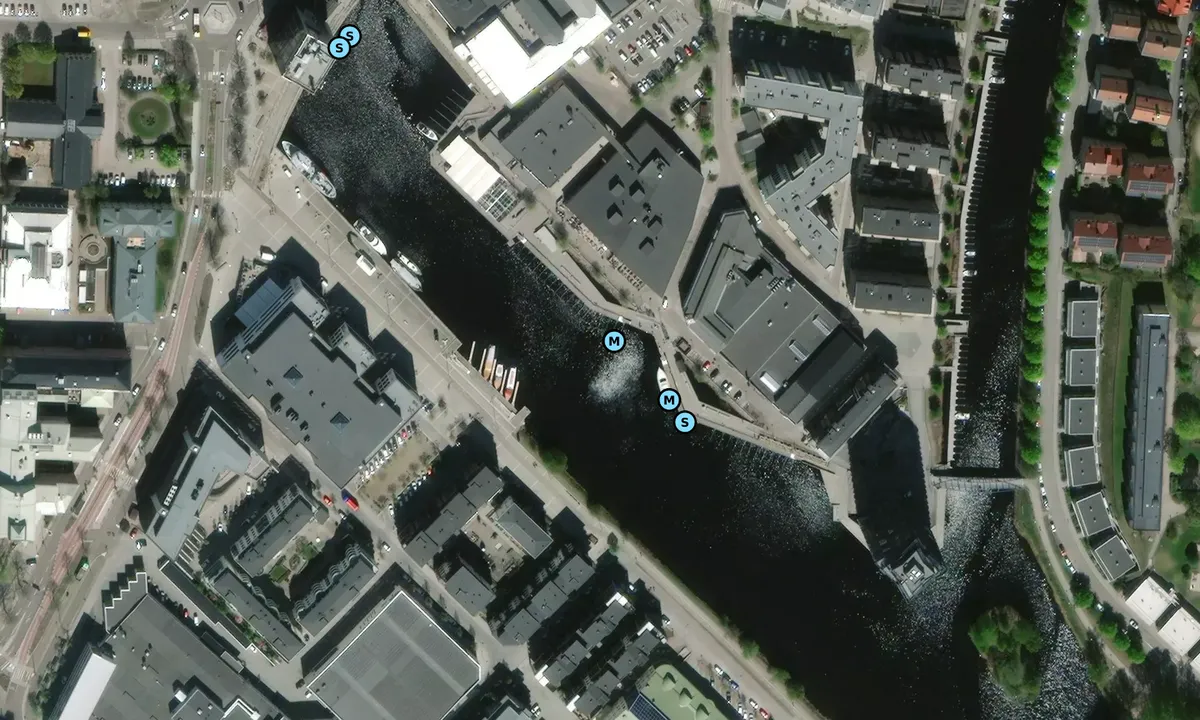 Satelite image of Karlstad - Inre Hamn