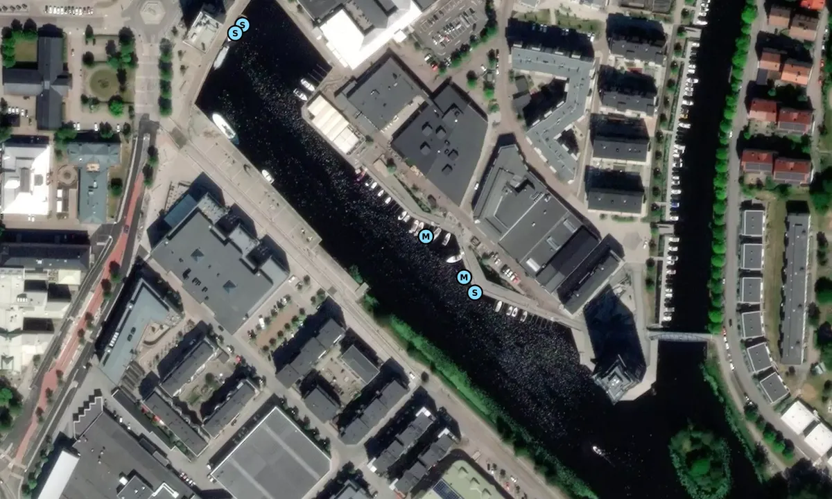 Satelite image of Karlstad - Inre Hamn