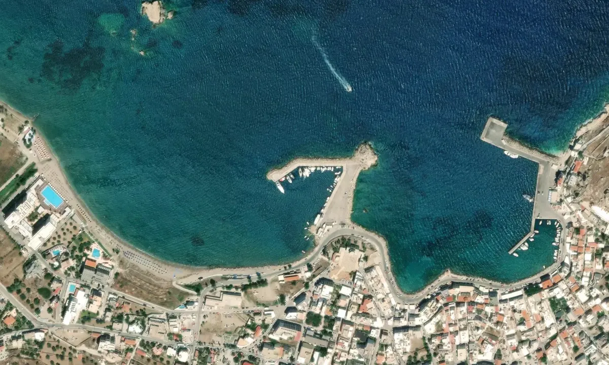 Flyfoto av Karpathos