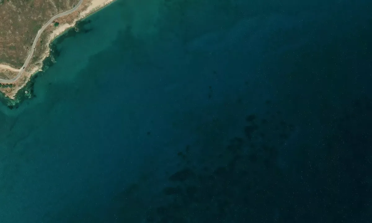 Satelite image of Karystos