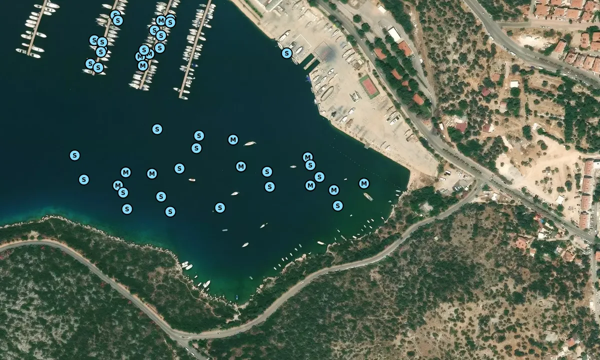 Satelite image of Kas 1