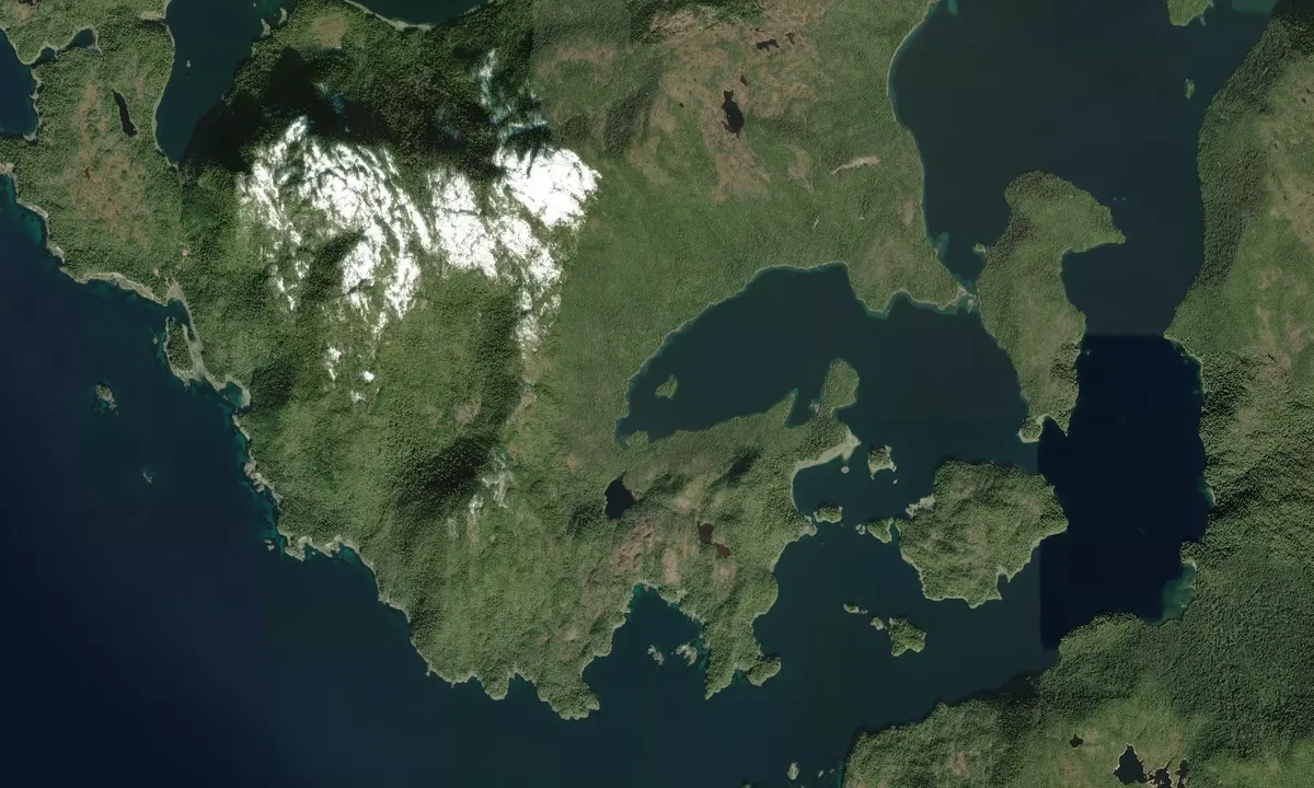 Flyfoto av Kassa Inlet