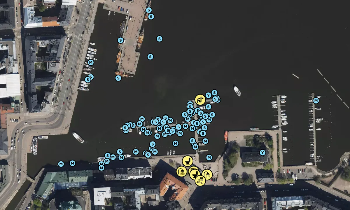 Satelite image of Katajanokka - MarinaBay