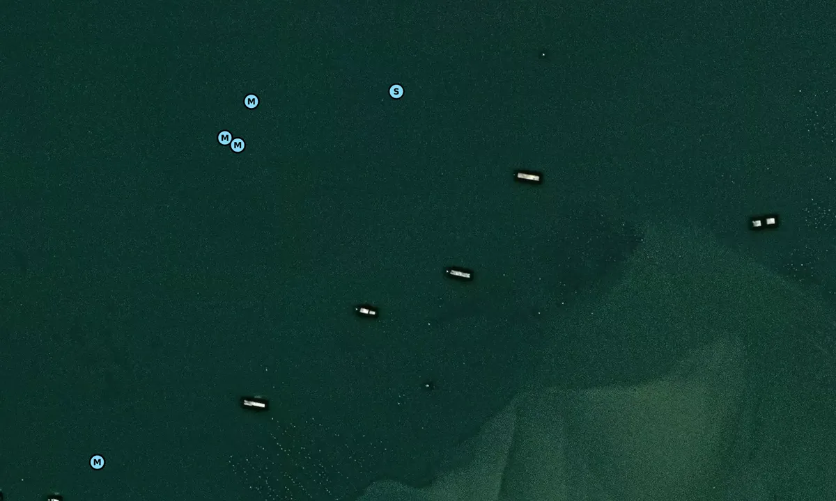 Satelite image of Katama Bay