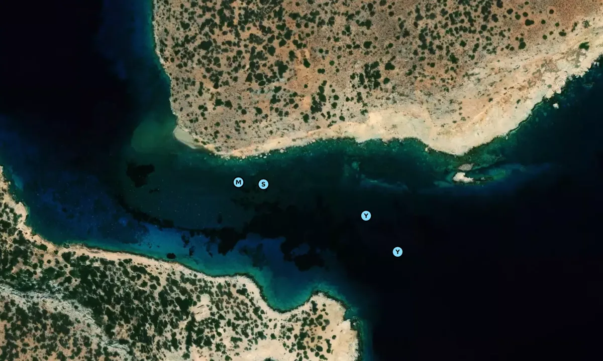 Satelite image of Kato Antikeri & Ano Antikeri