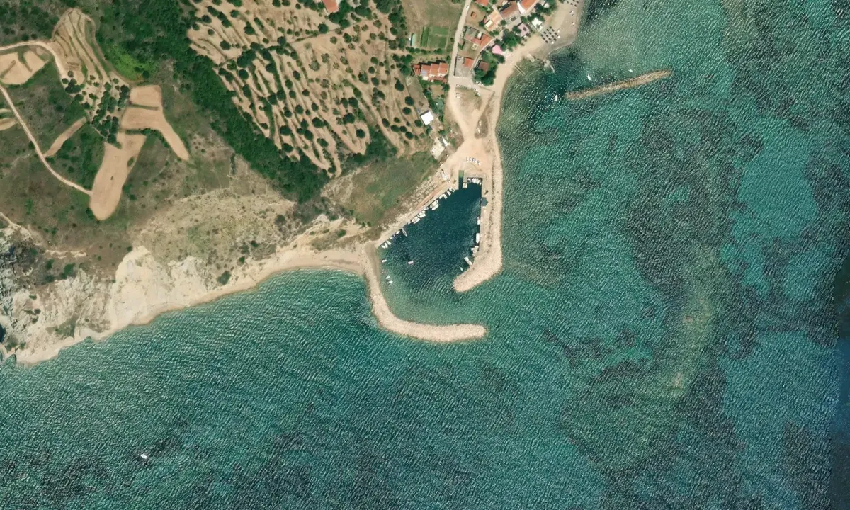 Satelite image of Kato Katelios
