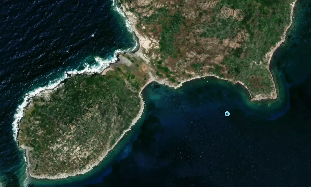 Satelite image of Katrina Bay