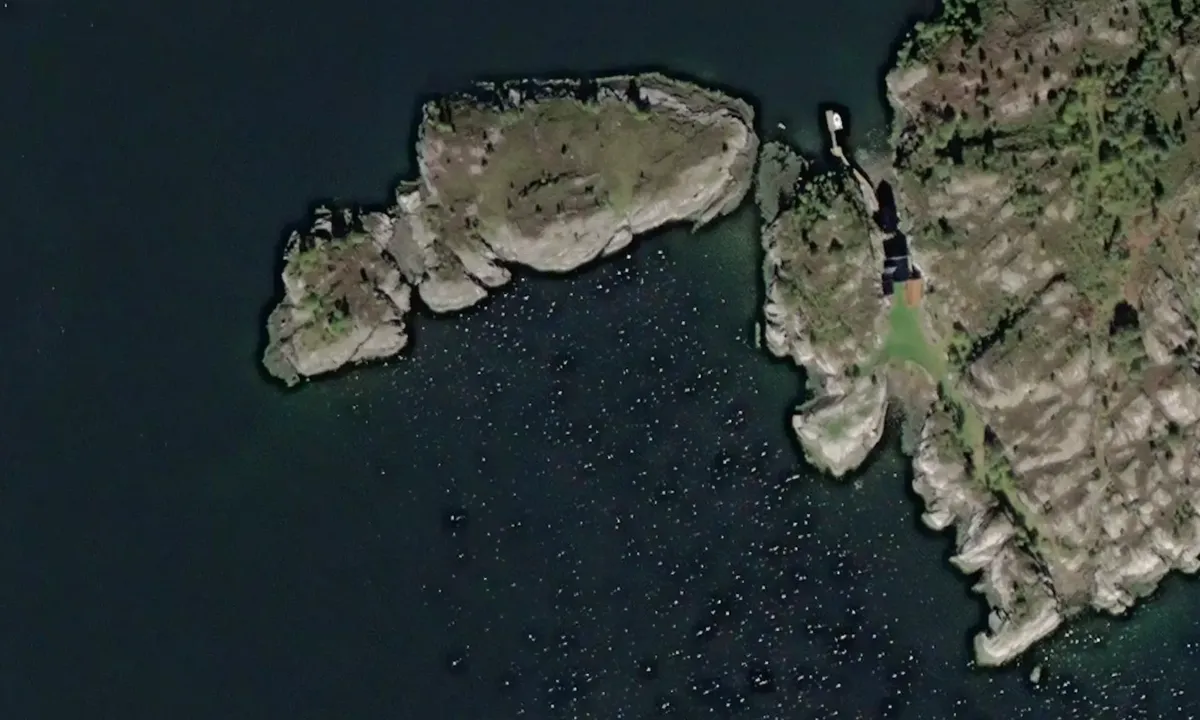 Satelite image of Kattøya