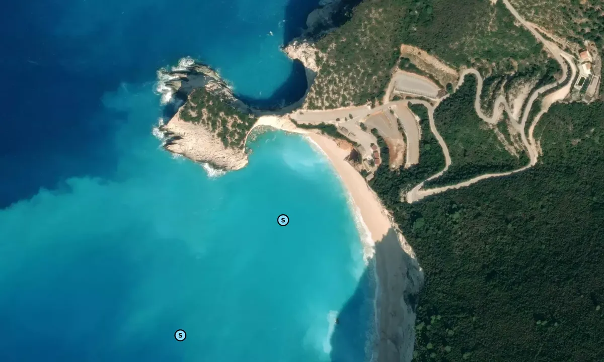 Satelite image of Katziki