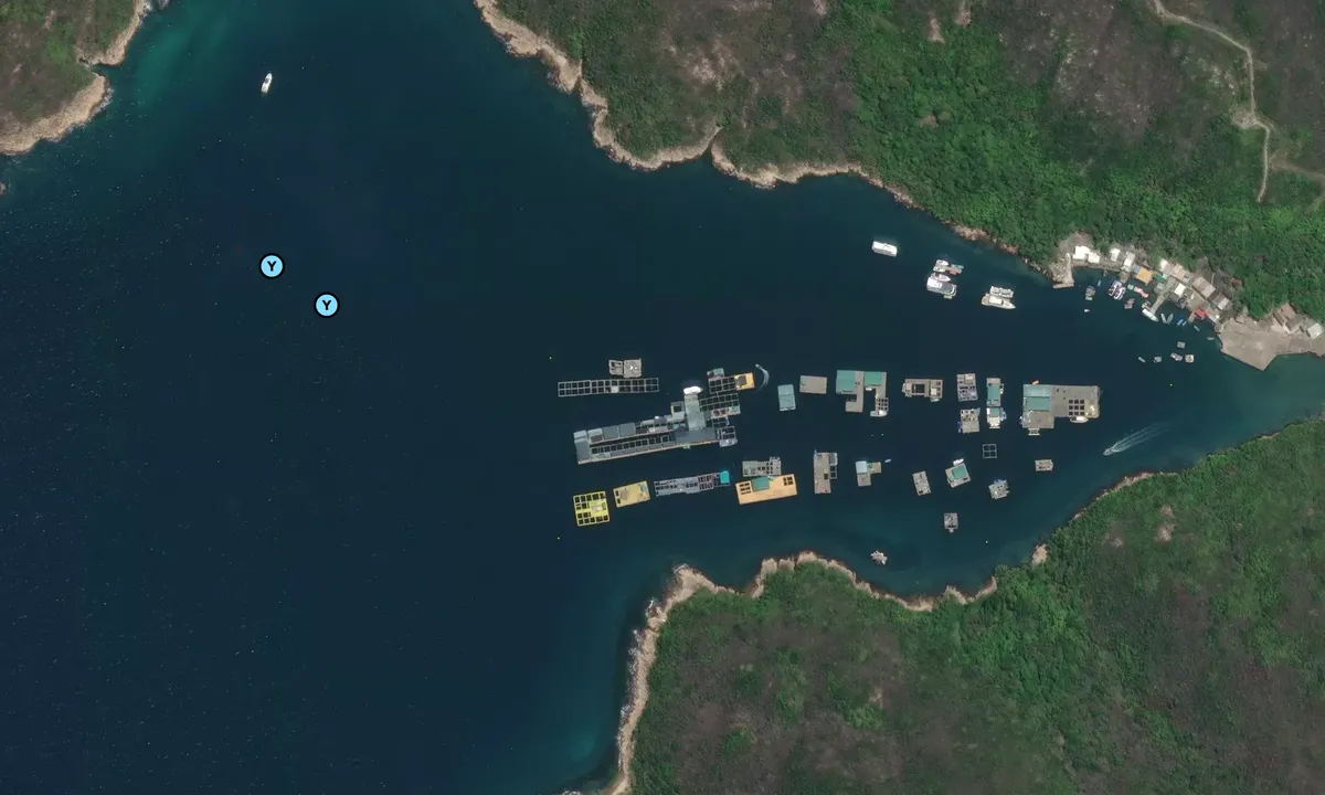 Satelite image of Kau Sai Fish Farm and Restaurant