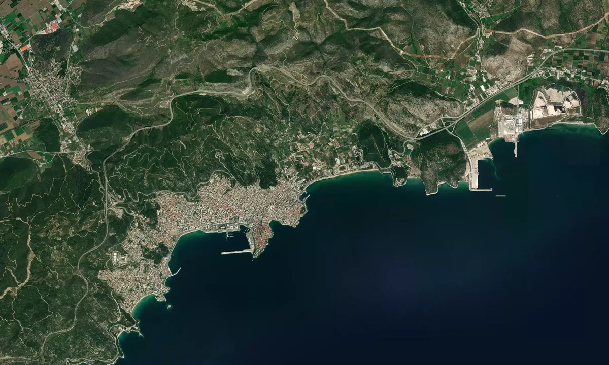 Flyfoto av Kavala Municipal Marina
