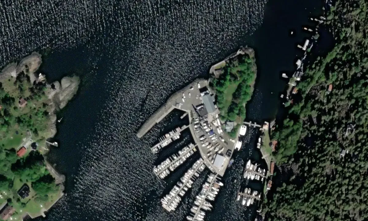 Flyfoto av Kavringen Marina