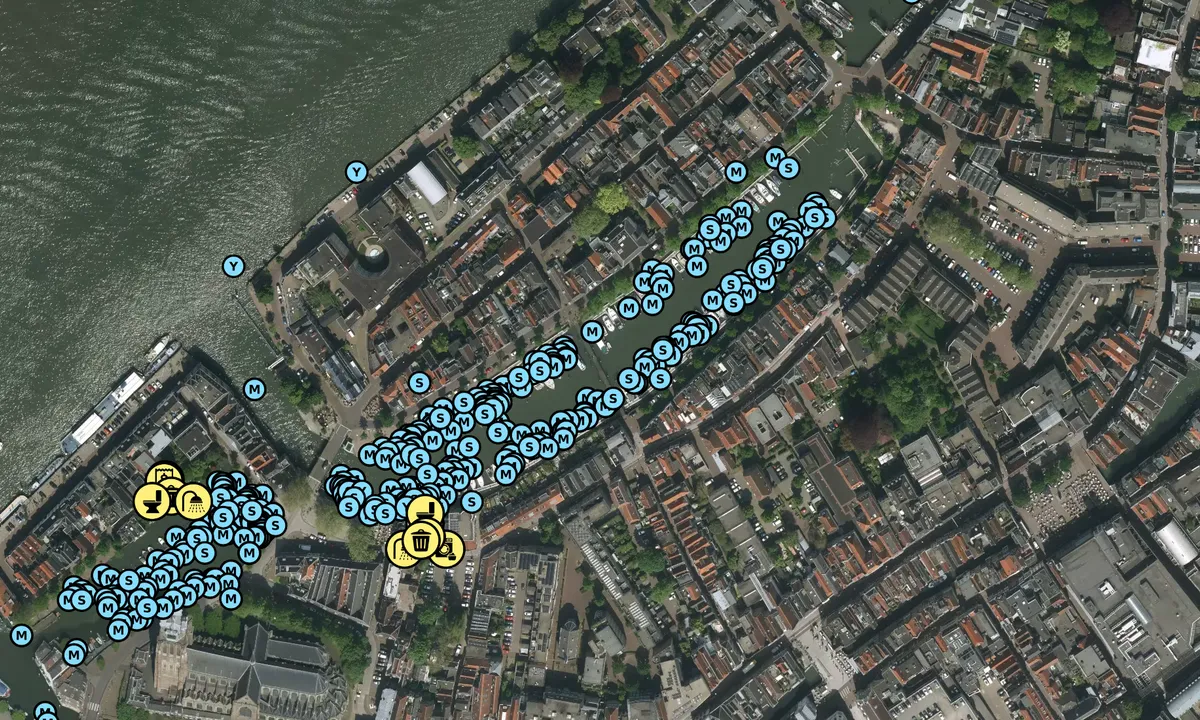 Satelite image of KDR & ZV “De Nieuwe Haven”