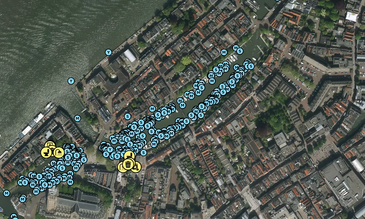 Satelite image of KDR & ZV “De Nieuwe Haven”